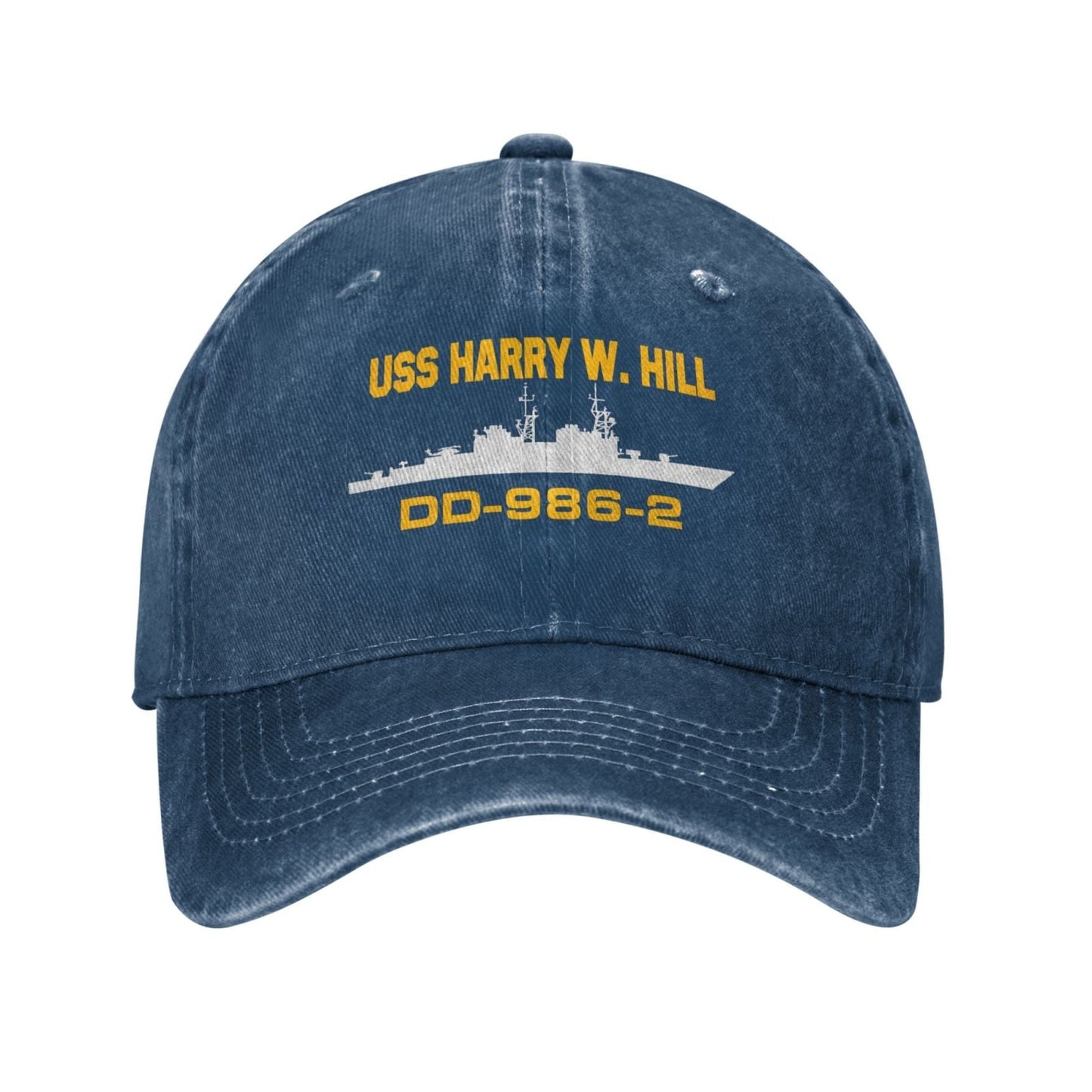 USS Harry W. Hill (DD-986)-2 Printed unisex baseball cap adjustable cap veteran gift