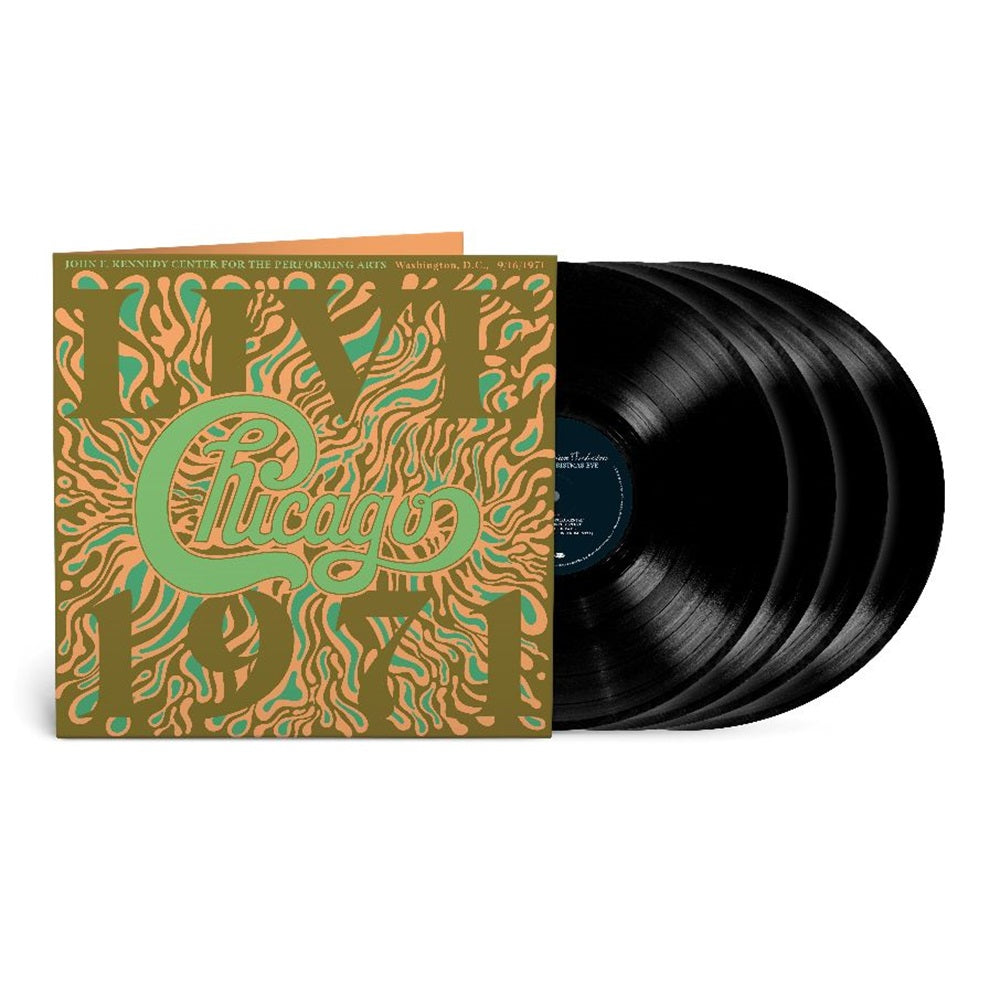 Chicago Chicago at The John F. Kennedy Center for the Performing Arts, Washington D.C. (9/16/71) 4 LP Vinyl Box Set 2024 - VINYL LP "VINYLBADGES"