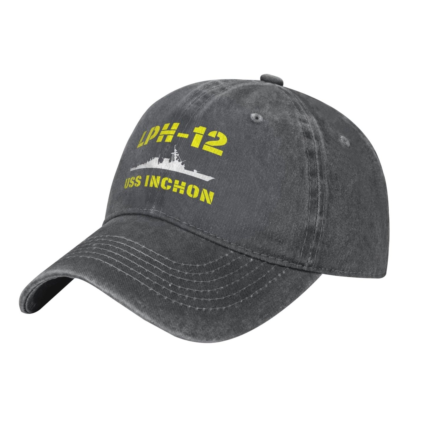 Uss Inchon LPH-12 Printing unisex baseball cap adjustable hats veteran gift