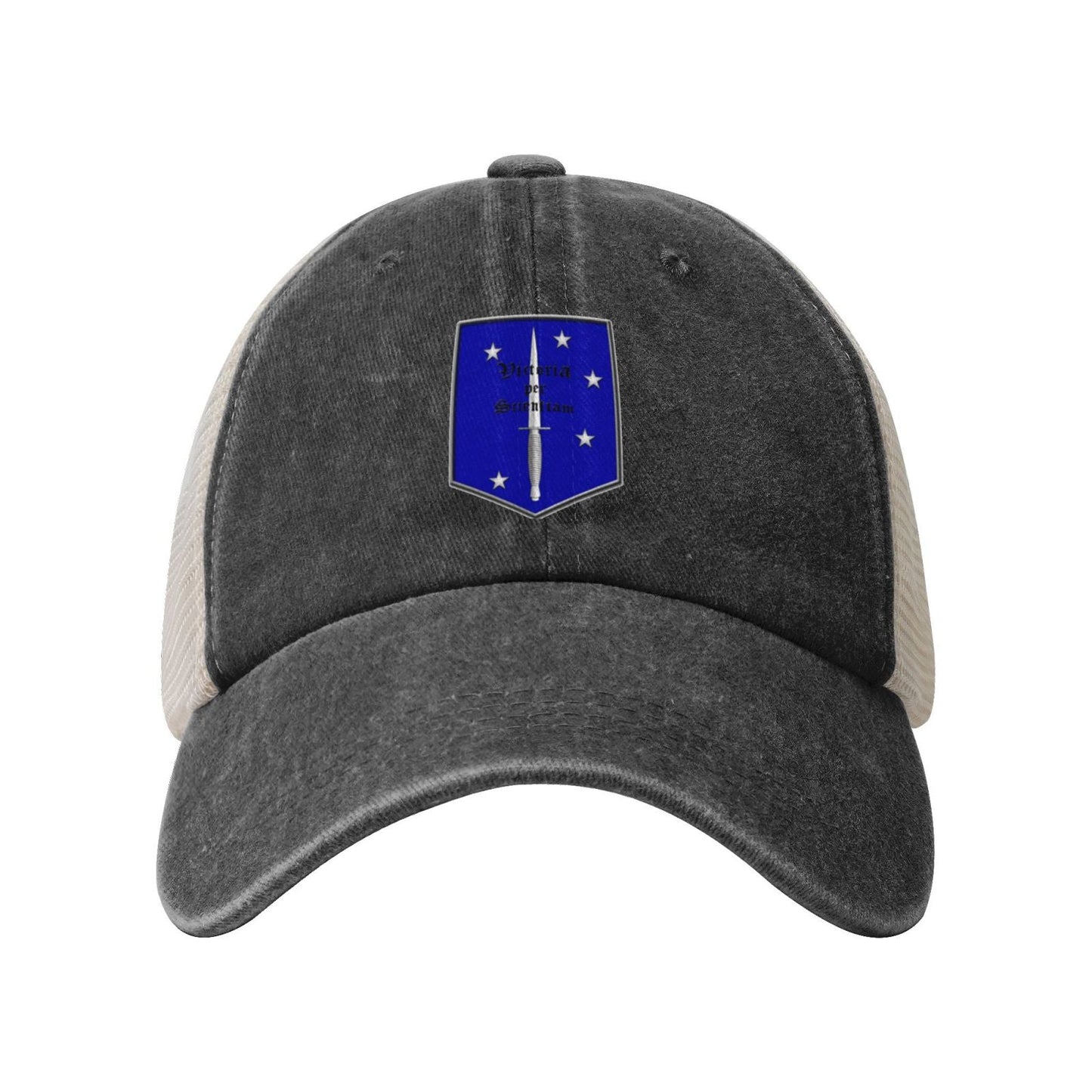 MSOS Insignia Printed unisex baseball cap adjustable grid baseball cap veteran gift