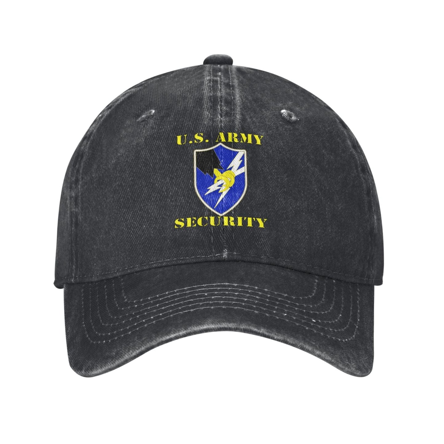 Army Security Agency Department Of The Army Printed unisex baseball cap adjustable cap outdoor casual cap truck driver cap