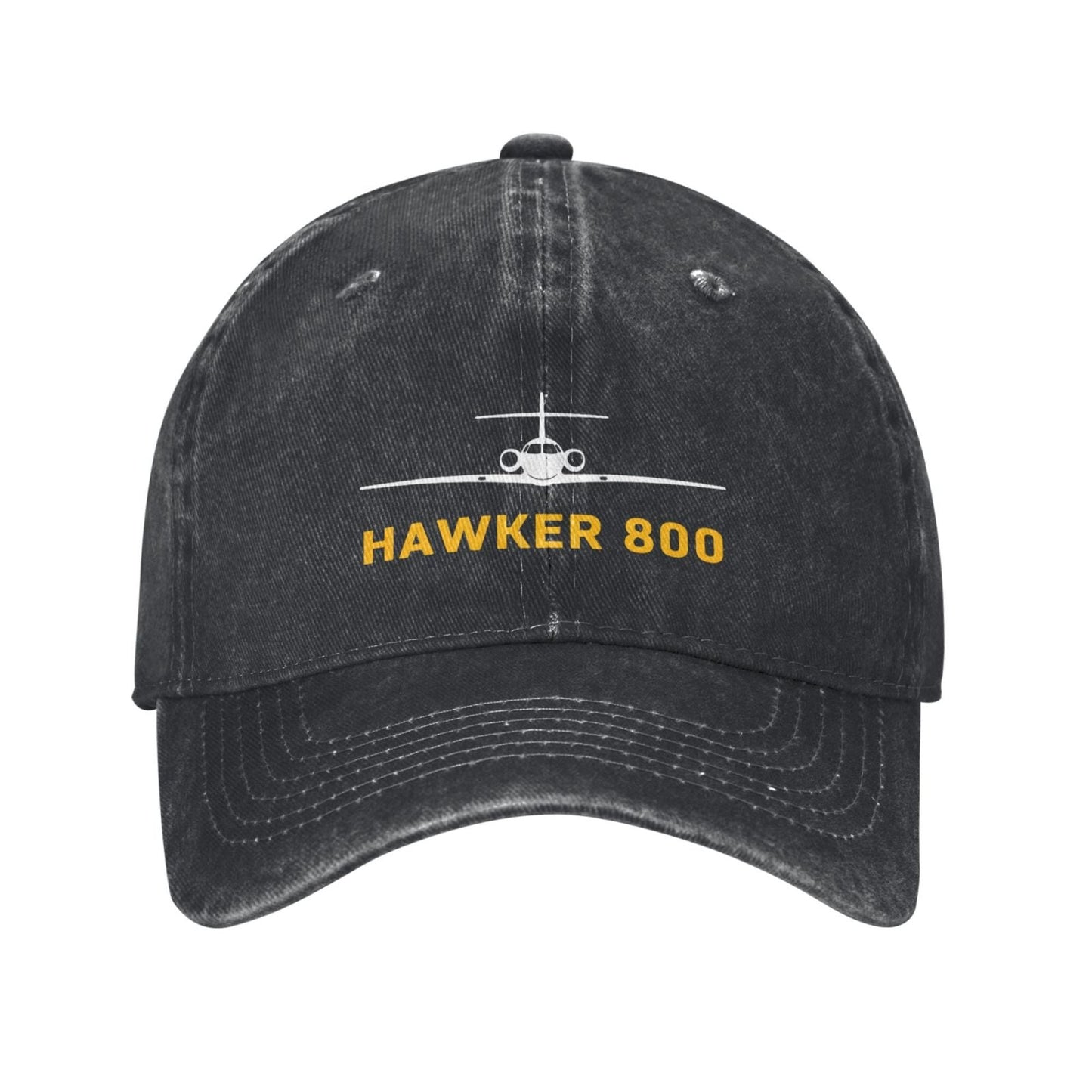 Hawker 800 Printing unisex baseball cap adjustable hats Outdoor leisure hat veteran gift
