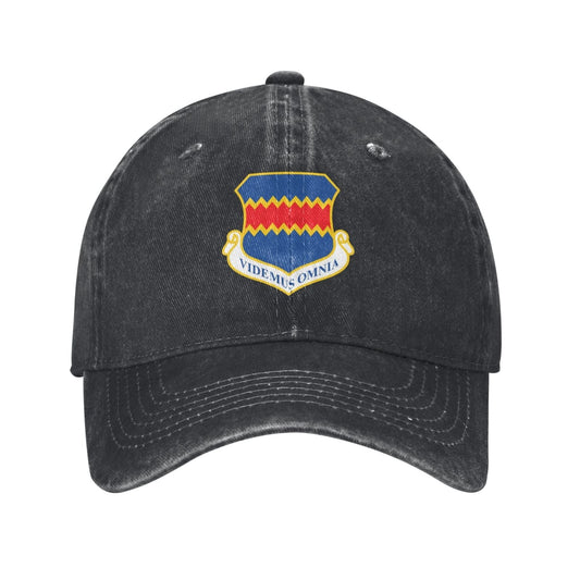 55th Wing Printing unisex baseball cap adjustable cap veteran gift
