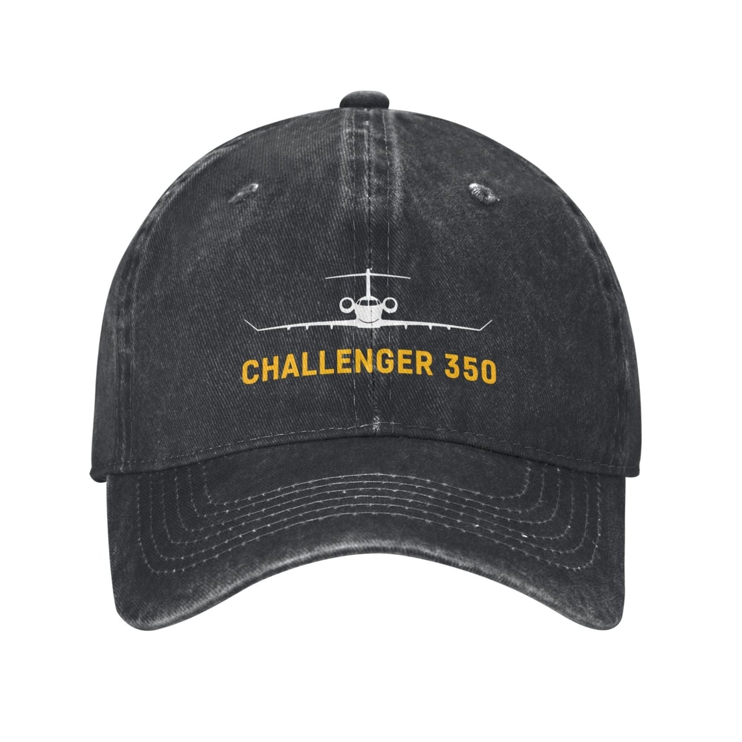 Challenger 350 Printing unisex baseball cap adjustable hats Outdoor leisure hat veteran gift