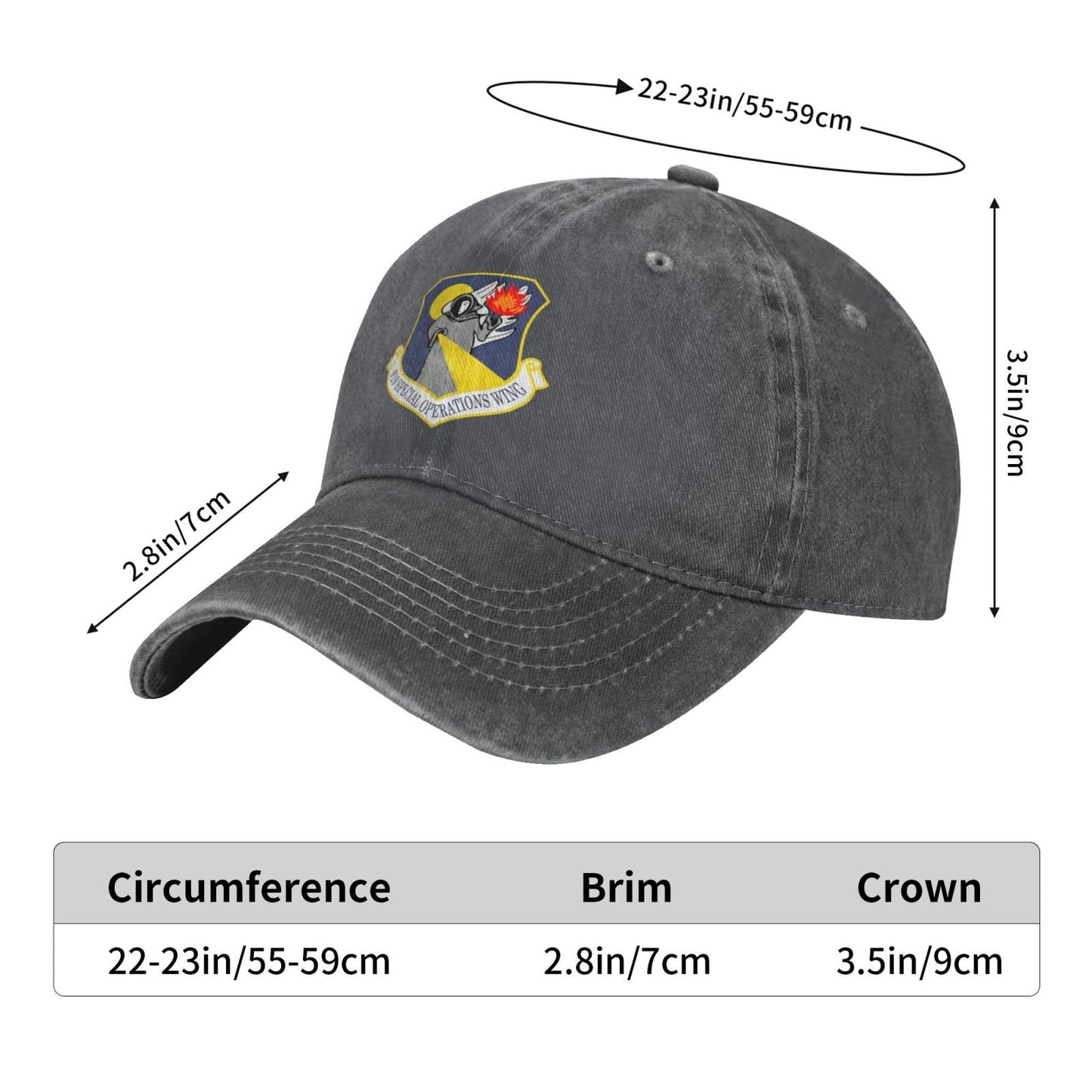 919th Special Operations Wing Printing unisex baseball cap adjustable cap veteran gift
