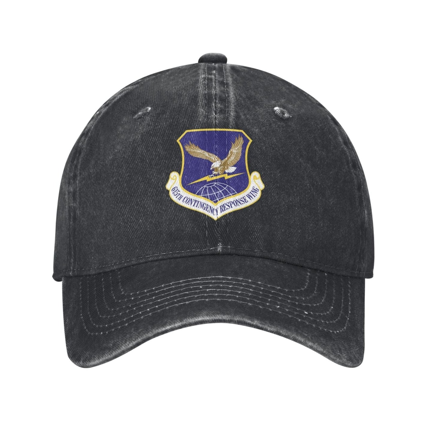 615th Contingency Response Wing Printing unisex baseball cap adjustable cap veteran gift