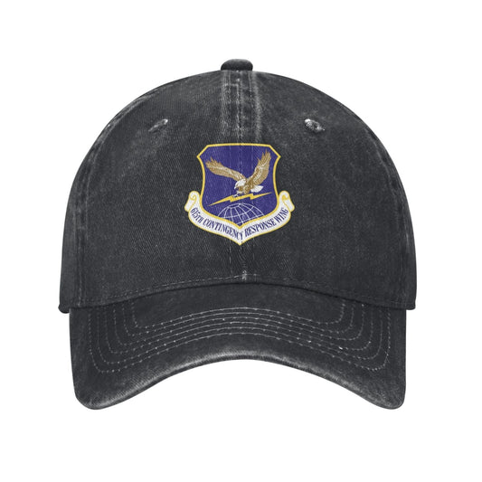 615th Contingency Response Wing Printing unisex baseball cap adjustable cap veteran gift