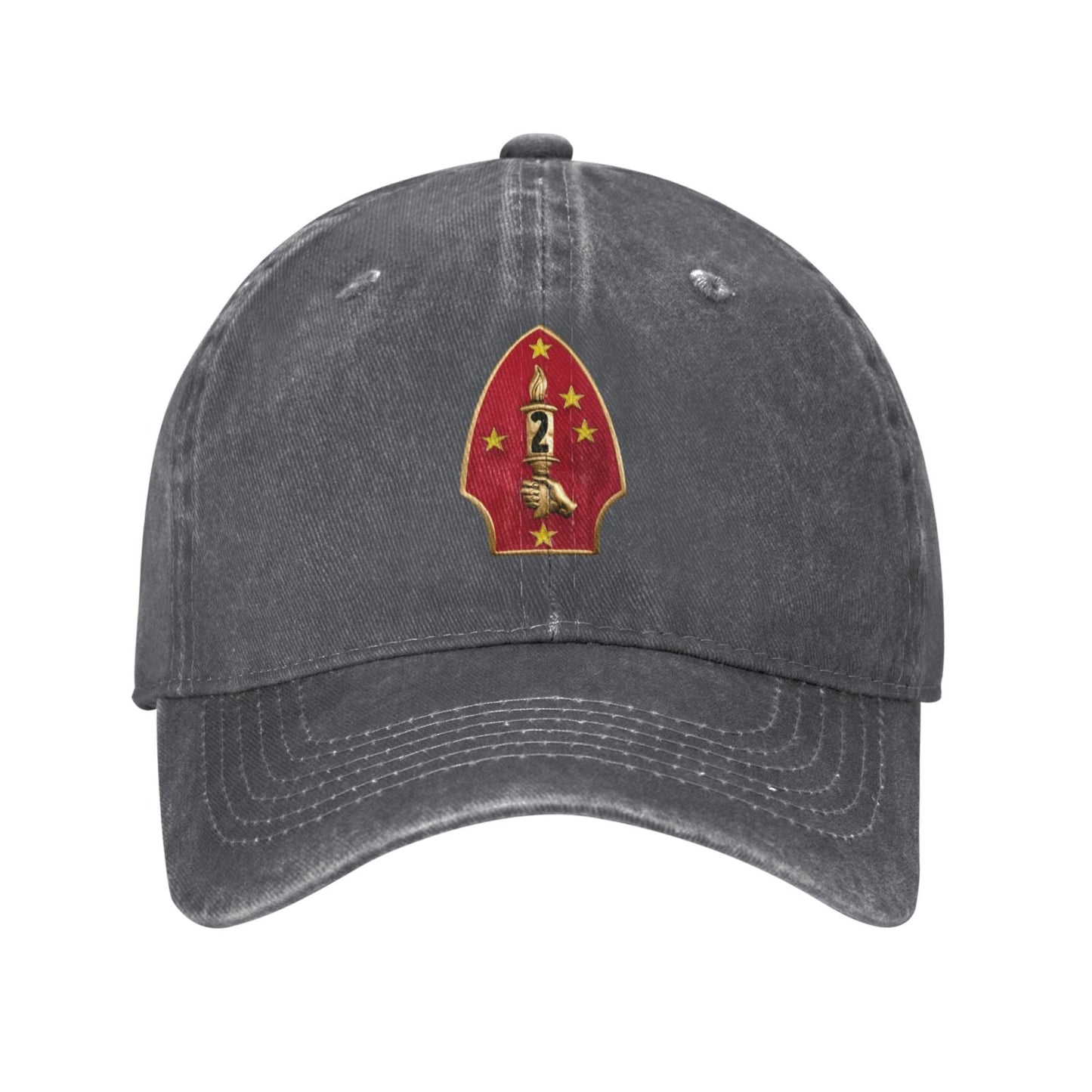 2nd MarDiv Printed unisex baseball cap adjustable cap veteran gift