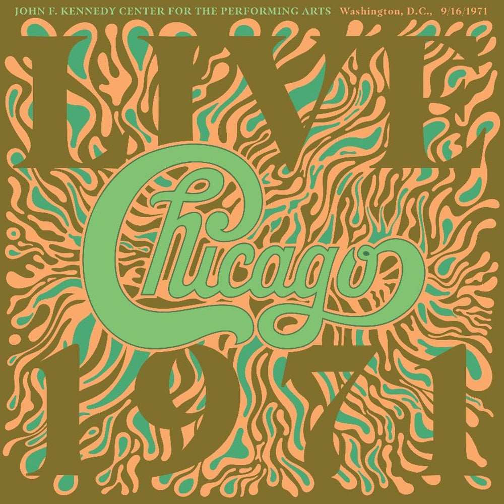 Chicago Chicago at The John F. Kennedy Center for the Performing Arts, Washington D.C. (9/16/71) 4 LP Vinyl Box Set 2024 - VINYL LP "VINYLBADGES"