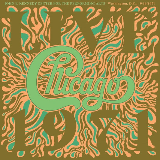 Chicago Chicago at The John F. Kennedy Center for the Performing Arts, Washington D.C. (9/16/71) 4 LP Vinyl Box Set 2024 - VINYL LP "VINYLBADGES"