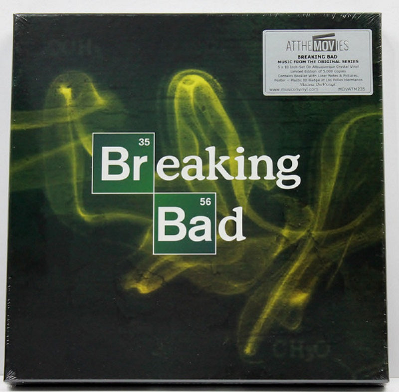 Breaking Bad Music From The Original Series 10" Vinyl LP Box Set 2018 - VINYL LP "VINYLBADGES"