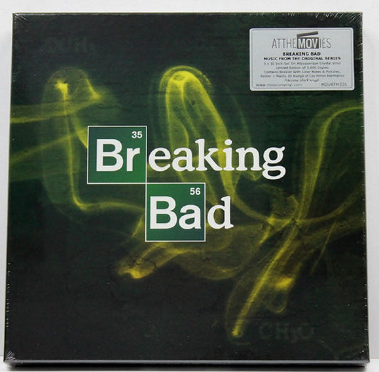 Breaking Bad Music From The Original Series 10" Vinyl LP Box Set 2018 - VINYL LP "VINYLBADGES"