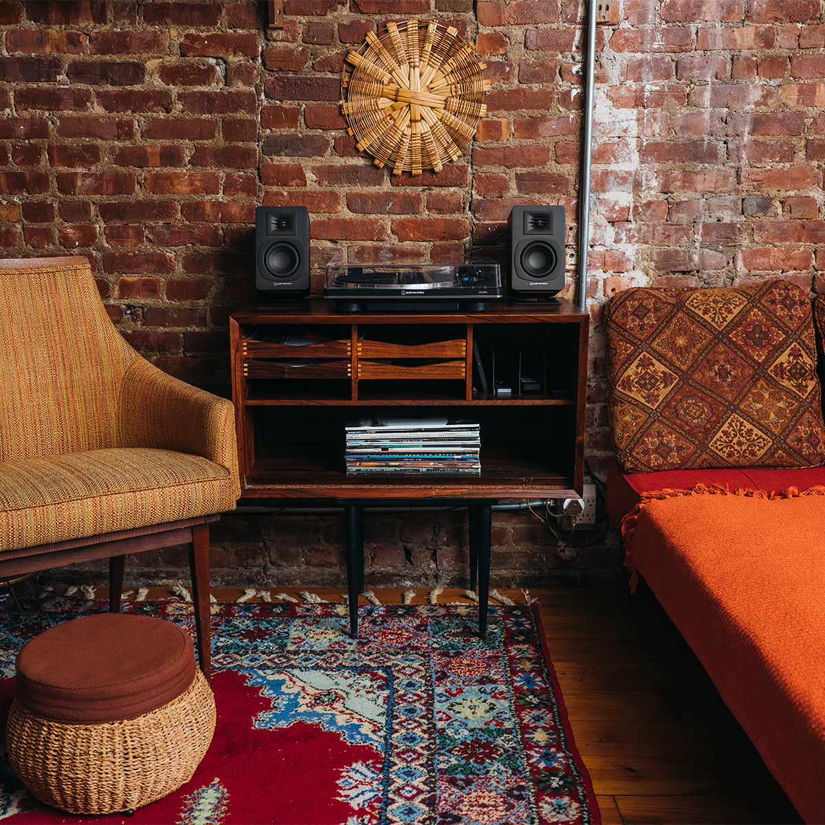 Audio-Technica AT-LP70X Fully-Automatic Turntable (Black/Silver)