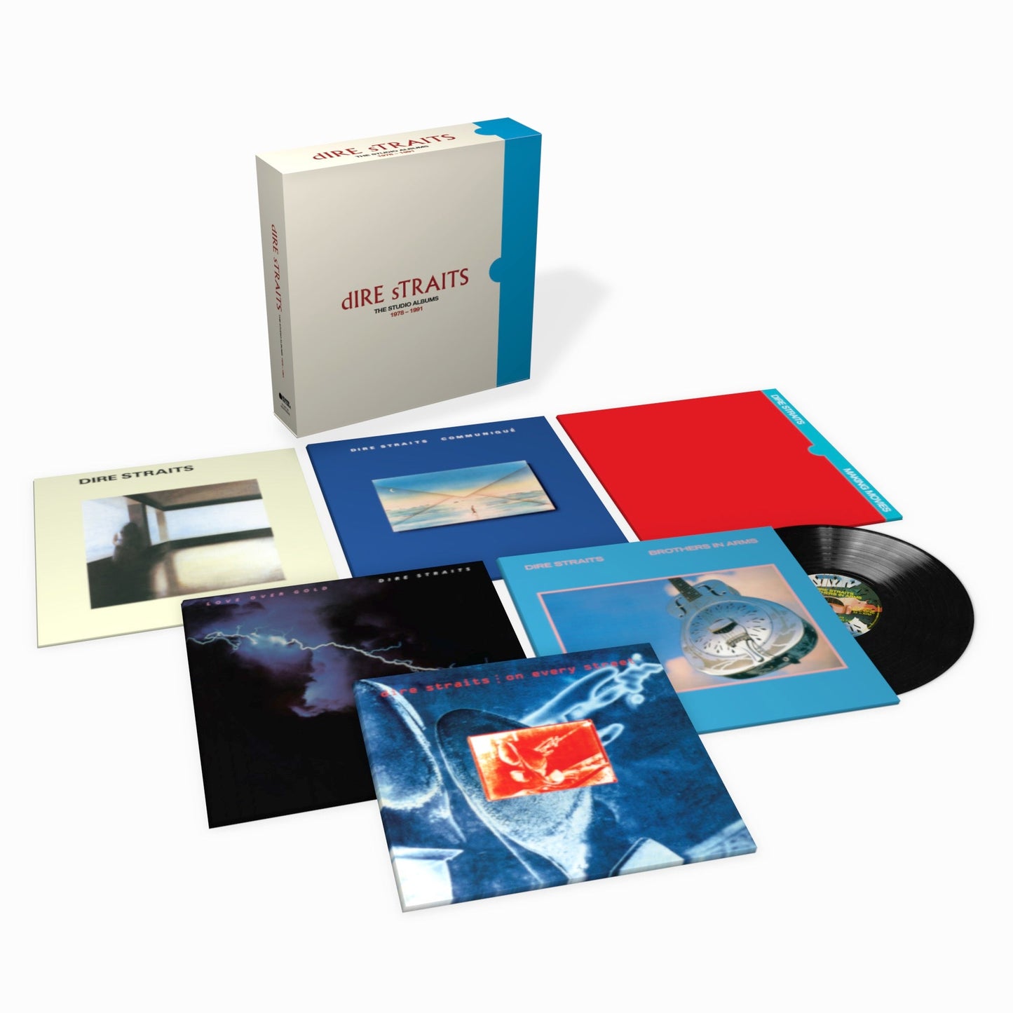Dire Straits The Studio Albums 1978 - 1991 Vinyl LP Box Set 2020 - VINYL LP "VINYLBADGES"
