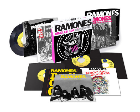 RAMONES Singles Vinyl 10x7" Box Set NEW RSD 2017 Limited Edition - VINYL LP "VINYLBADGES"