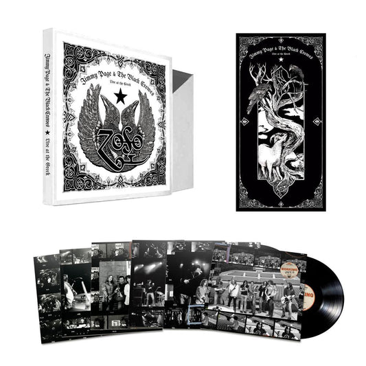 Jimmy Page & The Black Crowes Live at the Greek Vinyl LP Box set 2025 - VINYL LP "VINYLBADGES"