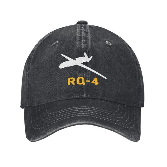 RQ-4 Printing unisex baseball cap adjustable hats Outdoor leisure hat veteran gift