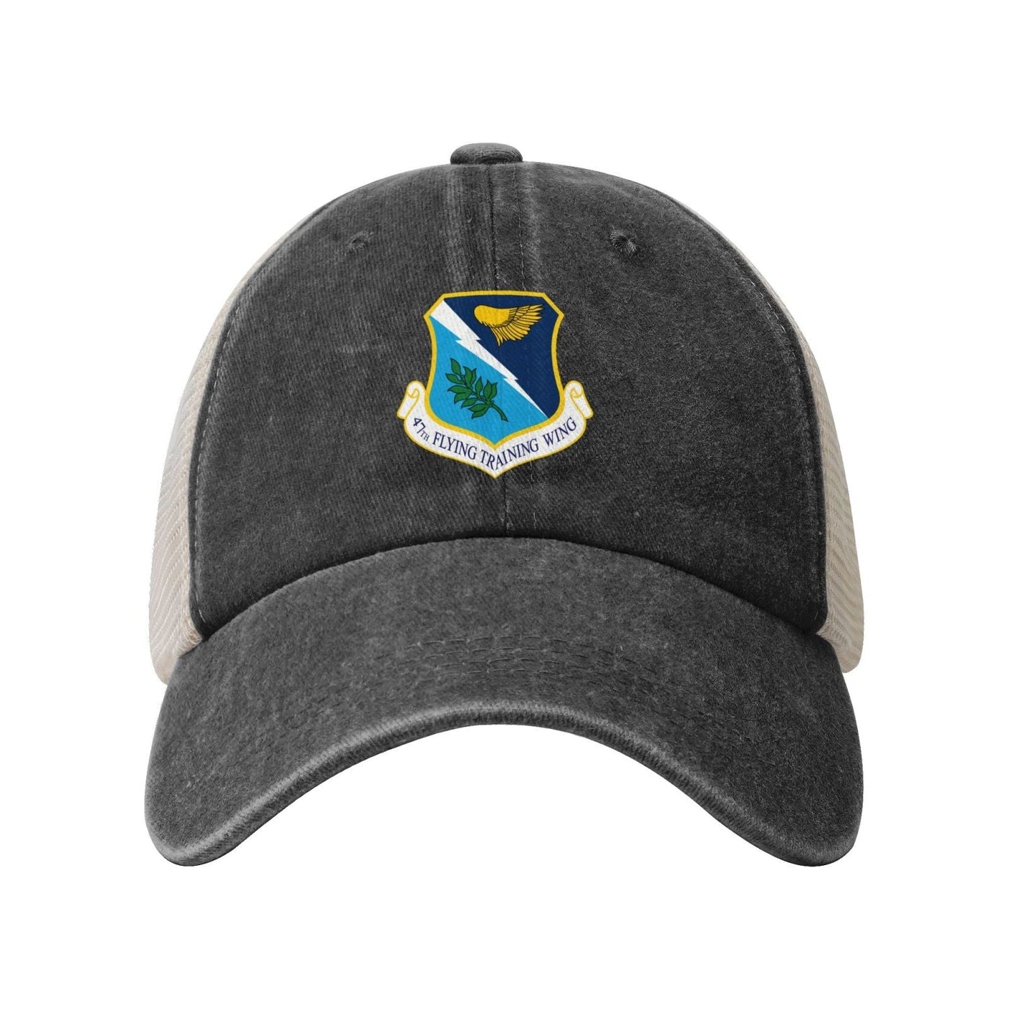 47th Flying Training Wing Printed unisex baseball cap adjustable grid baseball cap veteran gift
