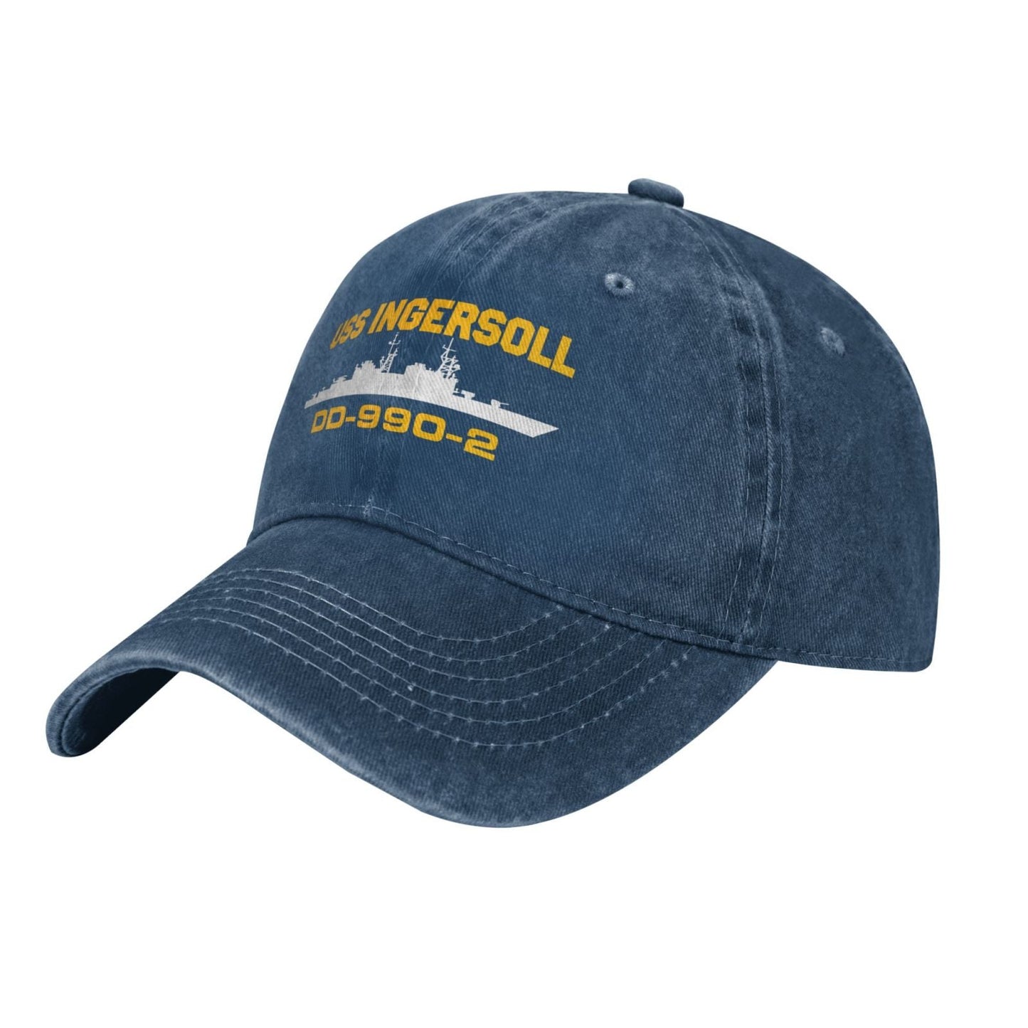 USS Ingersoll (DD-990)-2 Printed unisex baseball cap adjustable cap veteran gift