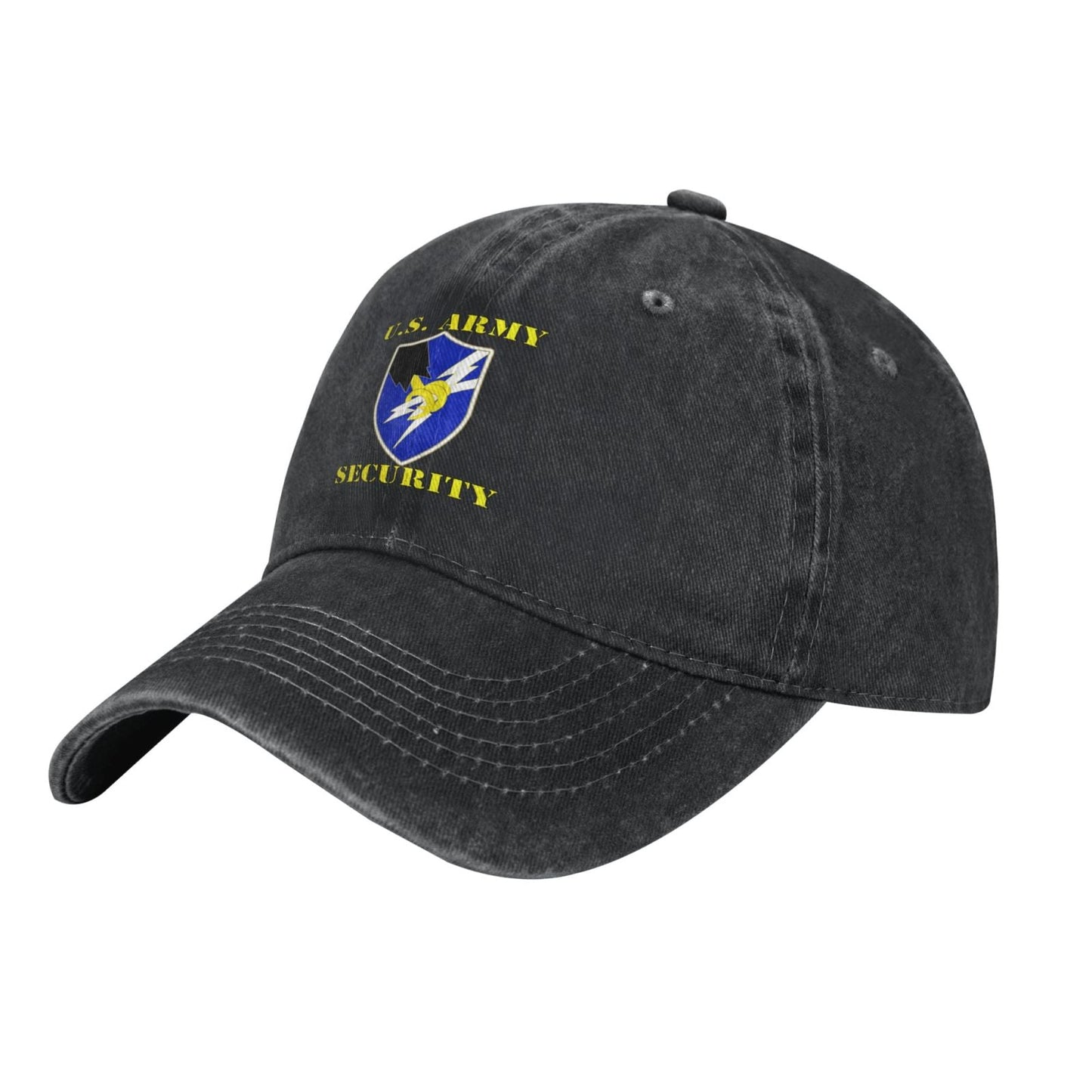 Army Security Agency Department Of The Army Printed unisex baseball cap adjustable cap outdoor casual cap truck driver cap