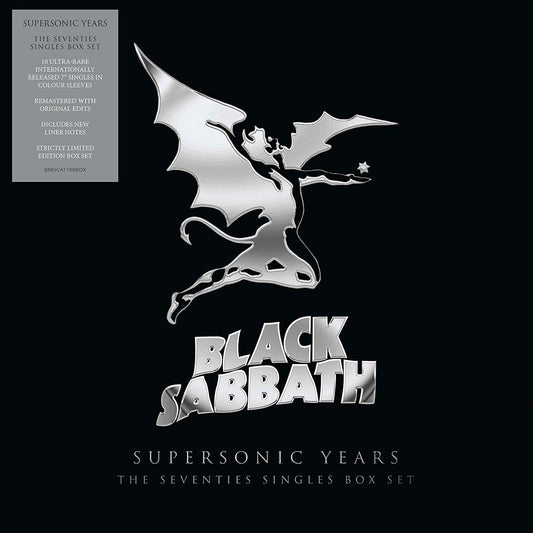 Black Sabbath Supersonic Years: The 70s Singles Box Set 10 X 7" Box Set NEW - VINYL LP "VINYLBADGES"