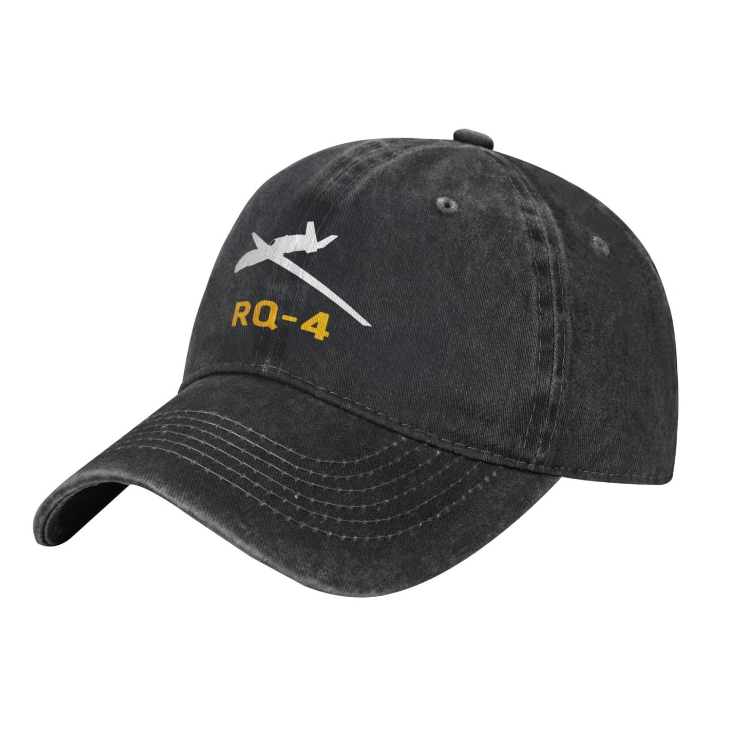 RQ-4 Printing unisex baseball cap adjustable hats Outdoor leisure hat veteran gift