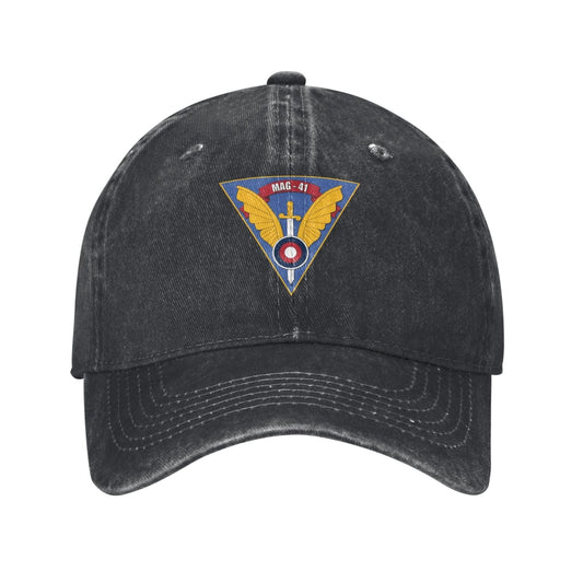 MAG-41 Insignia.svg Printed unisex baseball cap adjustable cap veteran gift