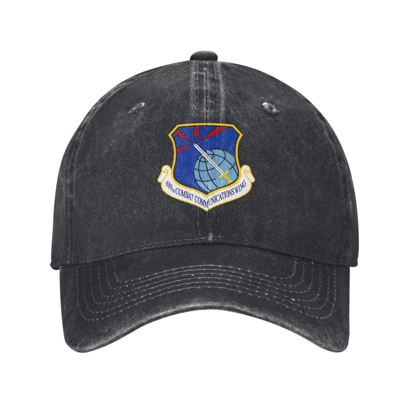USAF-689 Combat Communications Wing Printing unisex baseball cap adjustable cap veteran gift