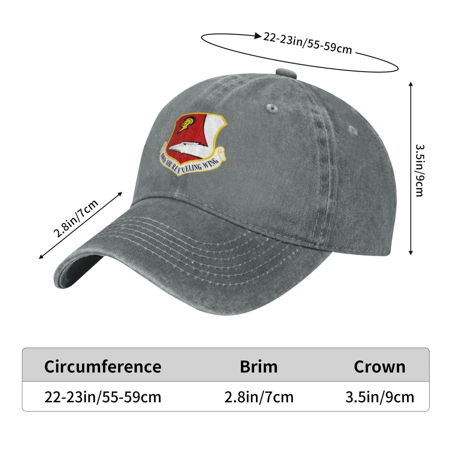 940th Air Refueling Wing Printing unisex baseball cap adjustable cap veteran gift