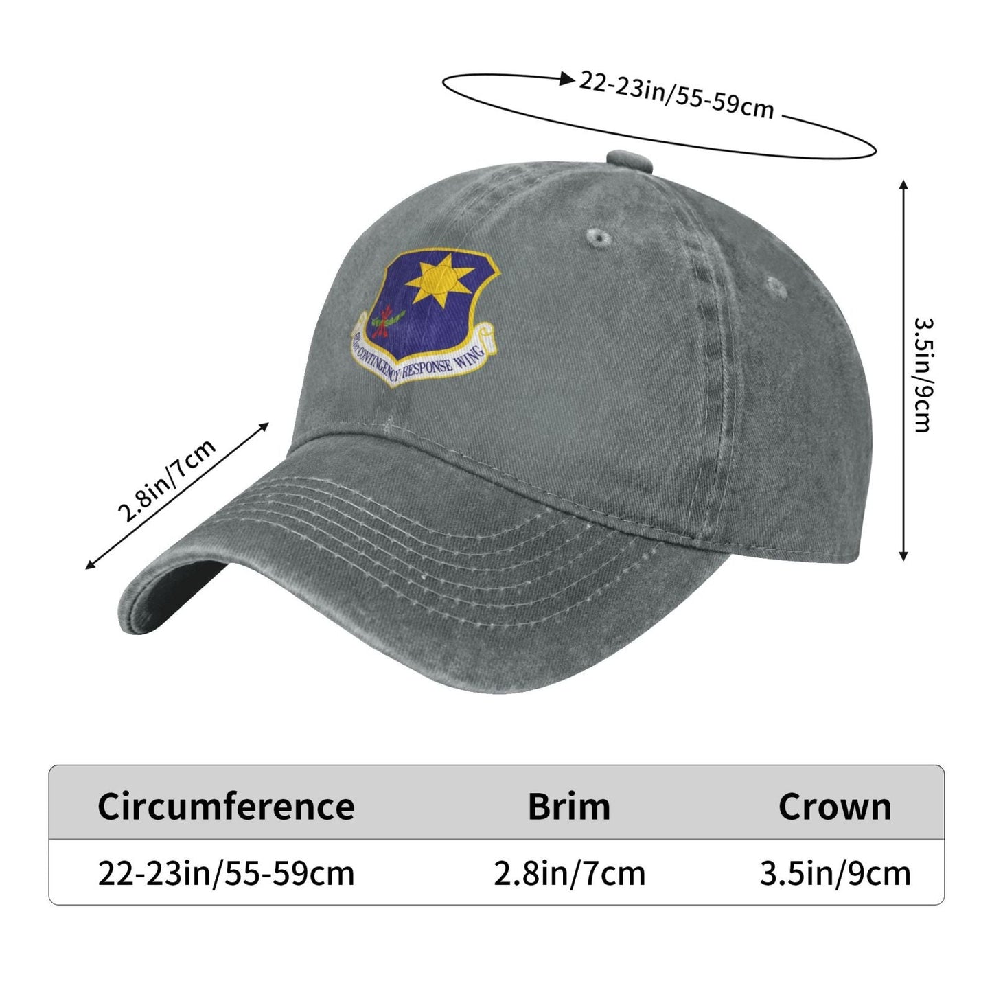 USAF-621st Contigency Response Wing Printing unisex baseball cap adjustable cap veteran gift