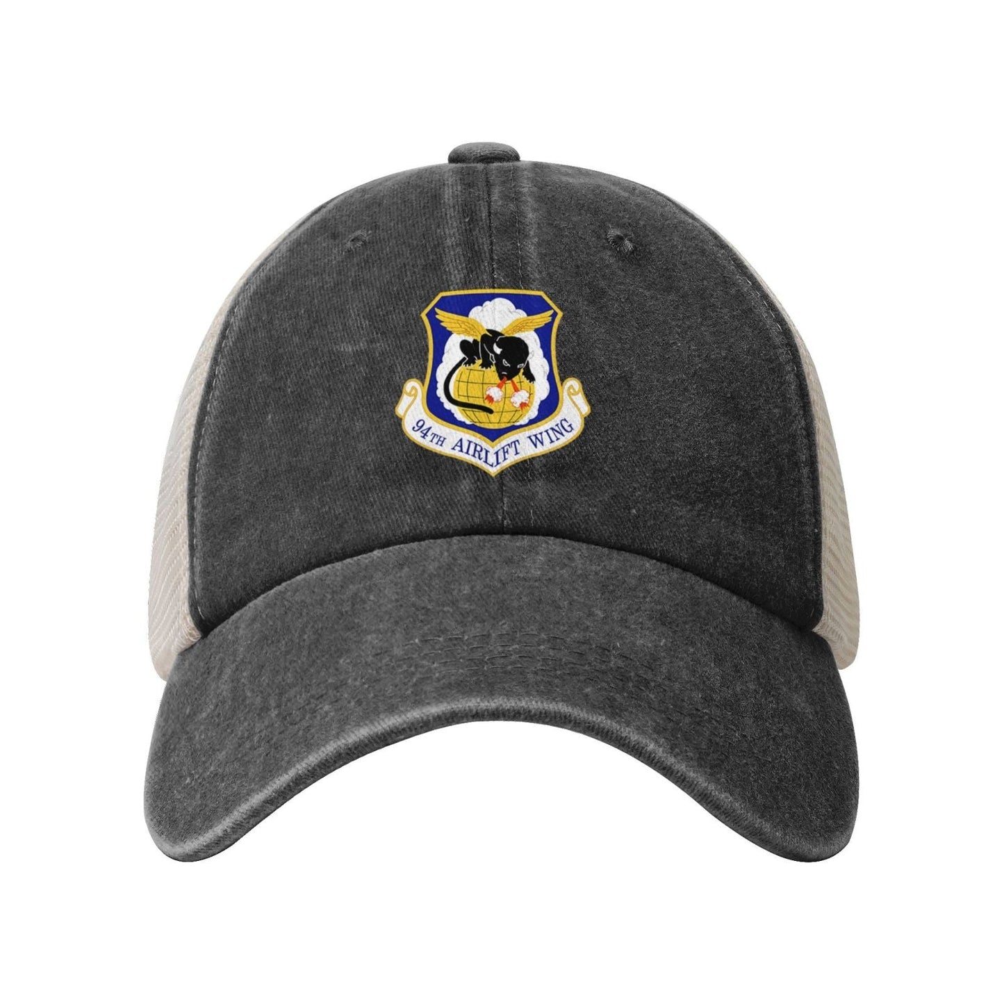 94th Airlift Wing Printed unisex baseball cap adjustable grid baseball cap veteran gift