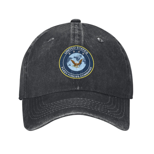 The United States Fleet Forces Command Printed unisex baseball cap adjustable cap veteran gift