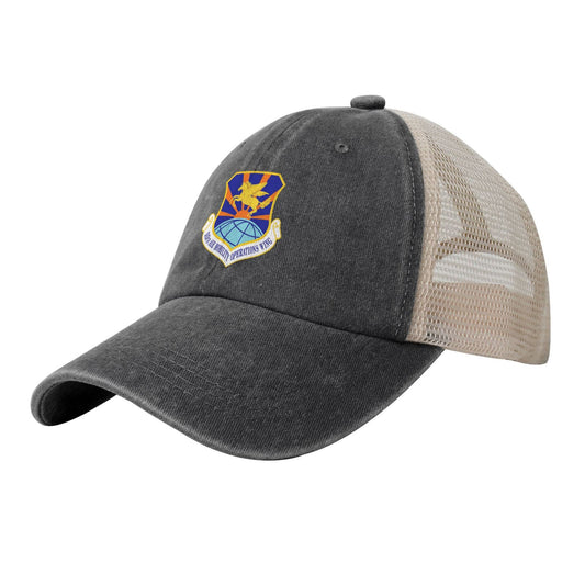USAF-515th Air Mobility Operations Wing Printed unisex baseball cap adjustable grid baseball cap veteran gift