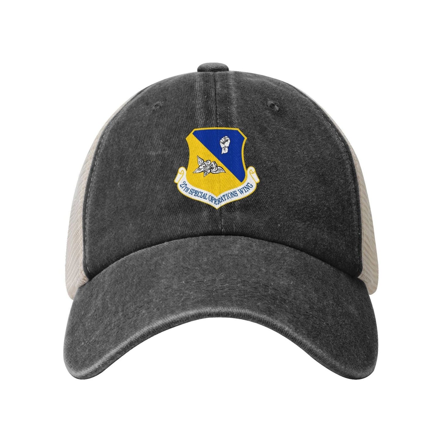 27th Special Operations Wing Printed unisex baseball cap adjustable grid baseball cap veteran gift