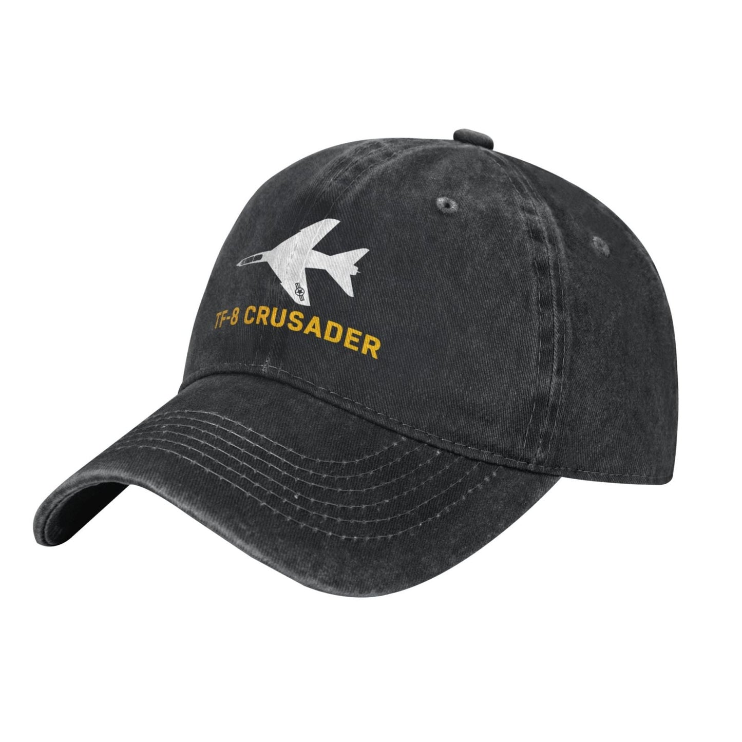 TF-8 Crusader Printing unisex baseball cap adjustable hats Outdoor leisure hat veteran gift