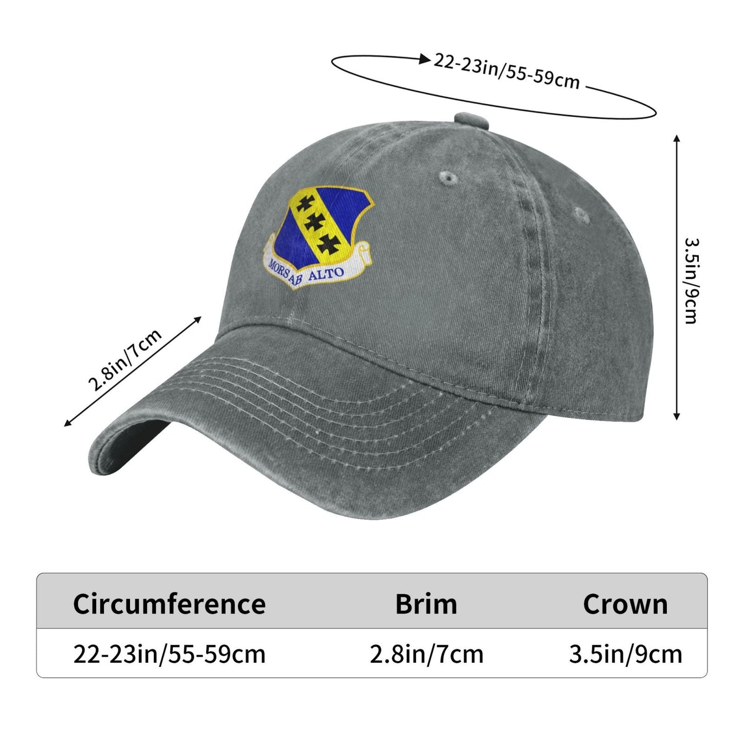 7th Bomb Wing Printed unisex baseball cap adjustable cap veteran gift