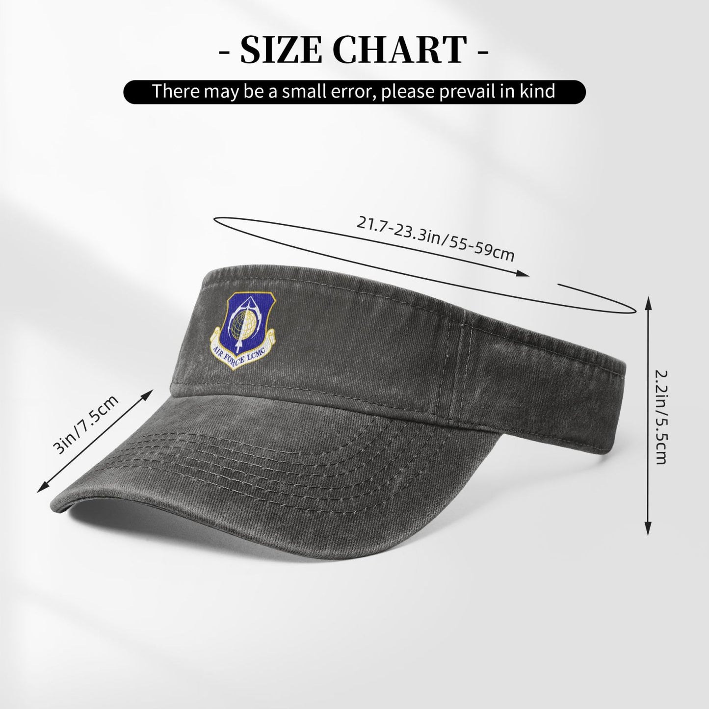 Air Force Life Cycle Management Center Printing adjustable Empty Top Baseball Sun Cap unisex outdoor sport hat veterans gift