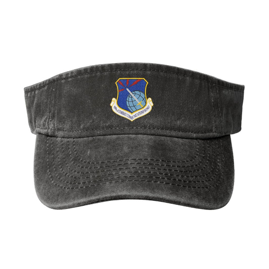 USAF-689 Combat Communications Wing Printing adjustable Empty Top Baseball Sun Cap unisex outdoor sport hat veterans gift