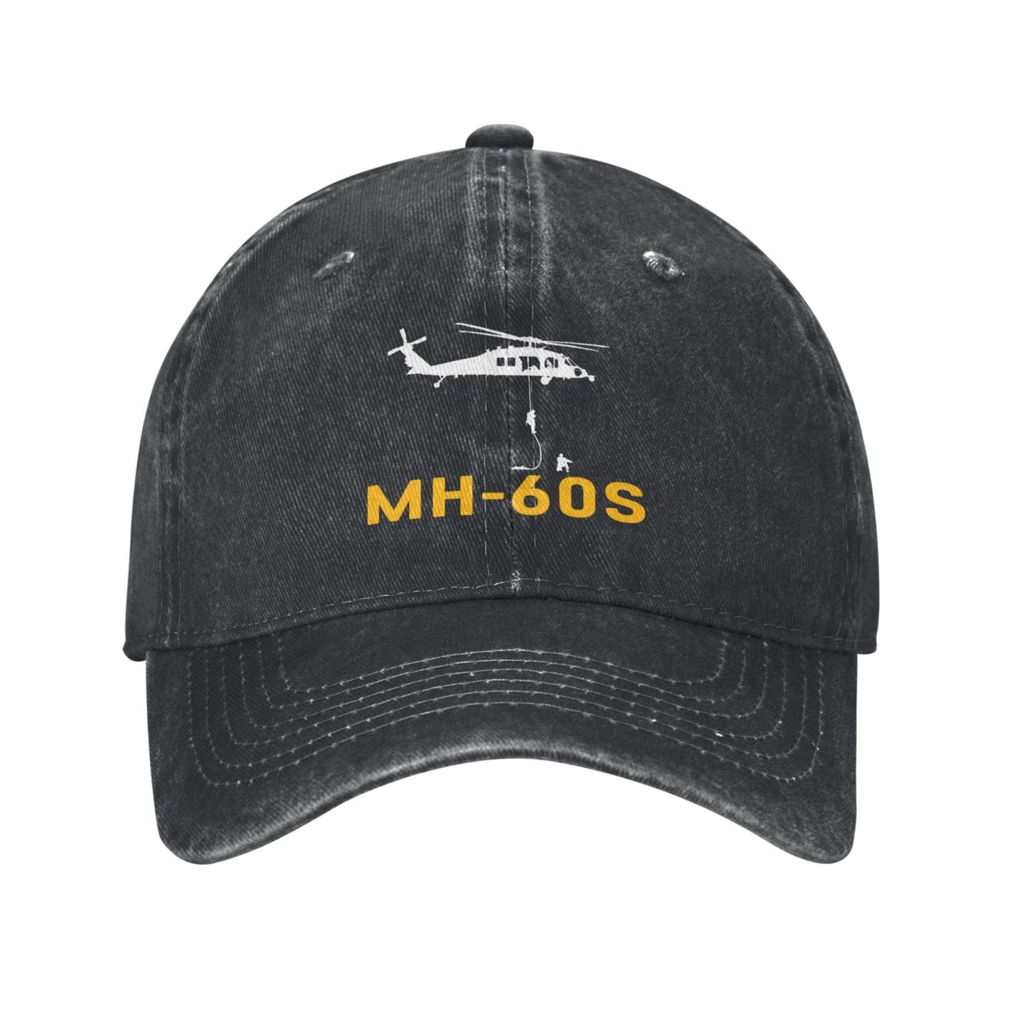 MH-60S Printing unisex baseball cap adjustable hats Outdoor leisure hat veteran gift