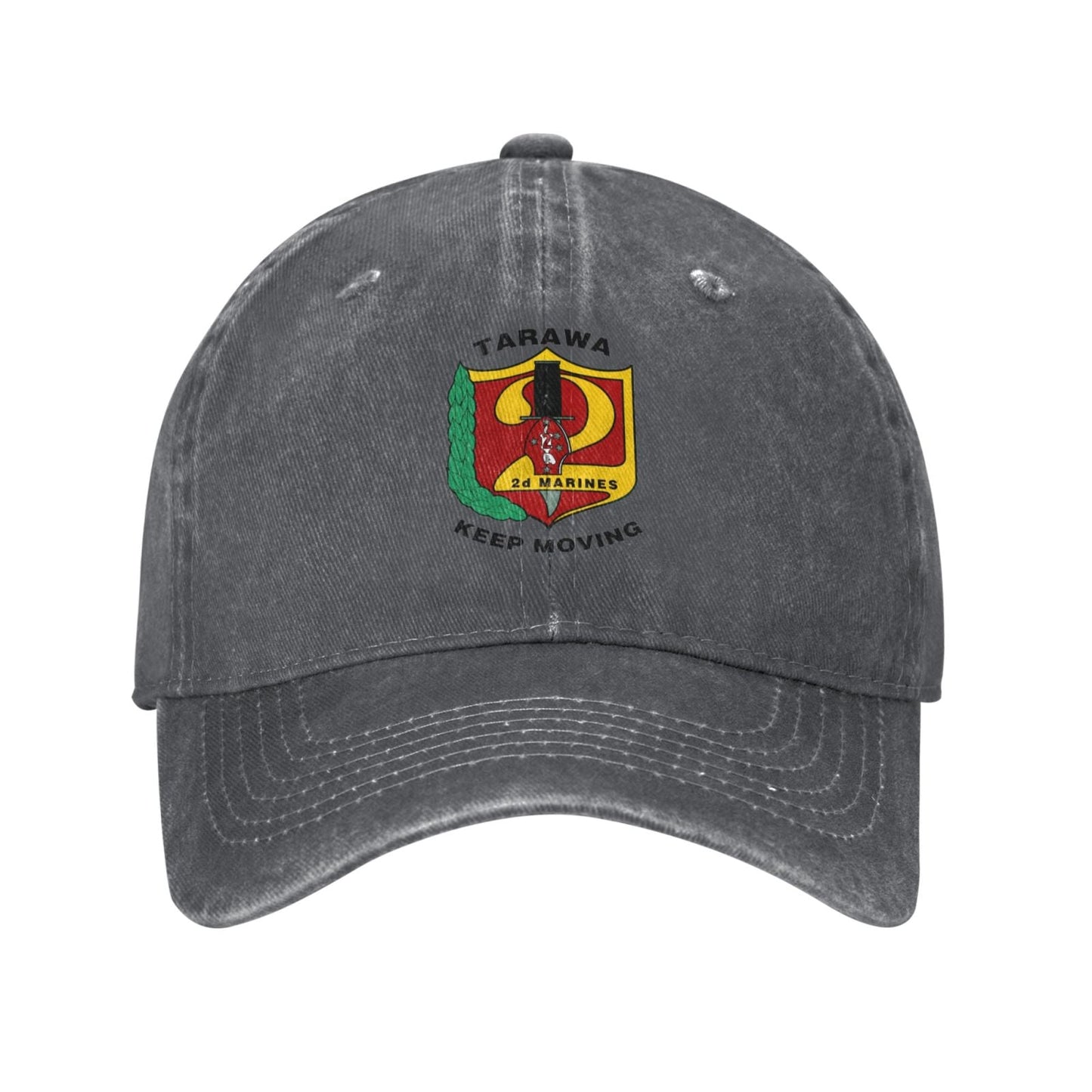 2nd Marine Regiment Printed unisex baseball cap adjustable cap veteran gift
