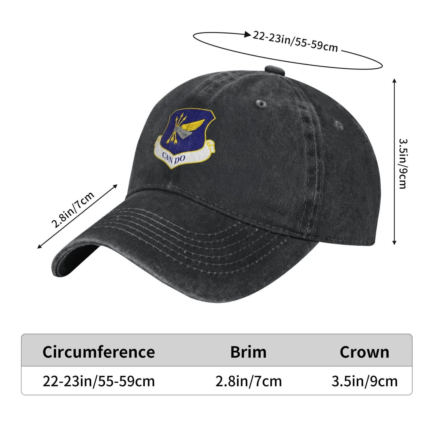 305th Air Mobility Wing Printed unisex baseball cap adjustable cap veteran gift