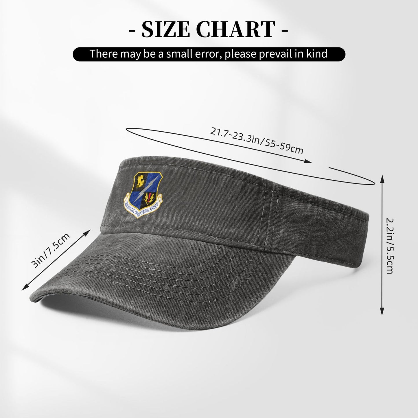 752nd Special Operations Group Printing adjustable Empty Top Baseball Sun Cap unisex outdoor sport hat veterans gift
