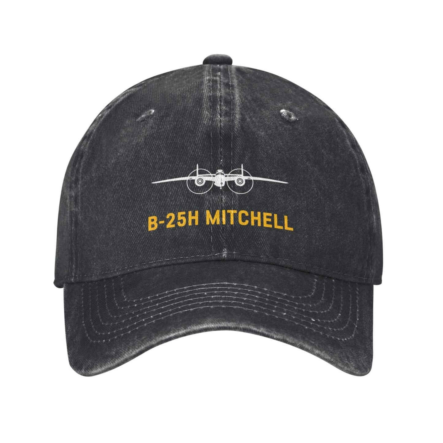 B-25H MITCHELL Printing unisex baseball cap adjustable hats Outdoor leisure hat veteran gift