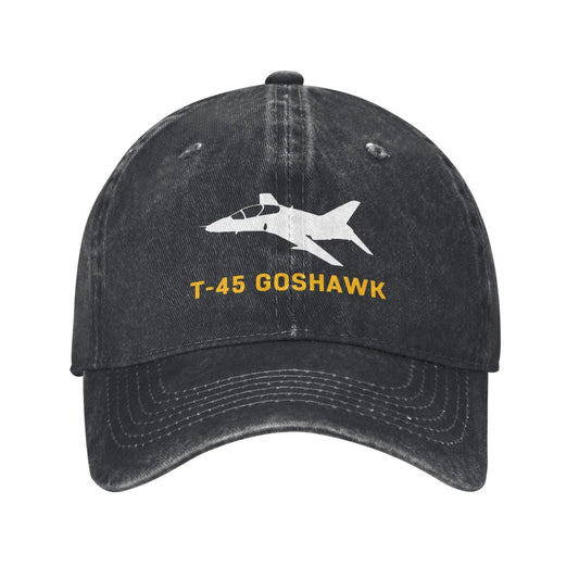 T-45 Goshawk Printing unisex baseball cap adjustable hats Outdoor leisure hat veteran gift