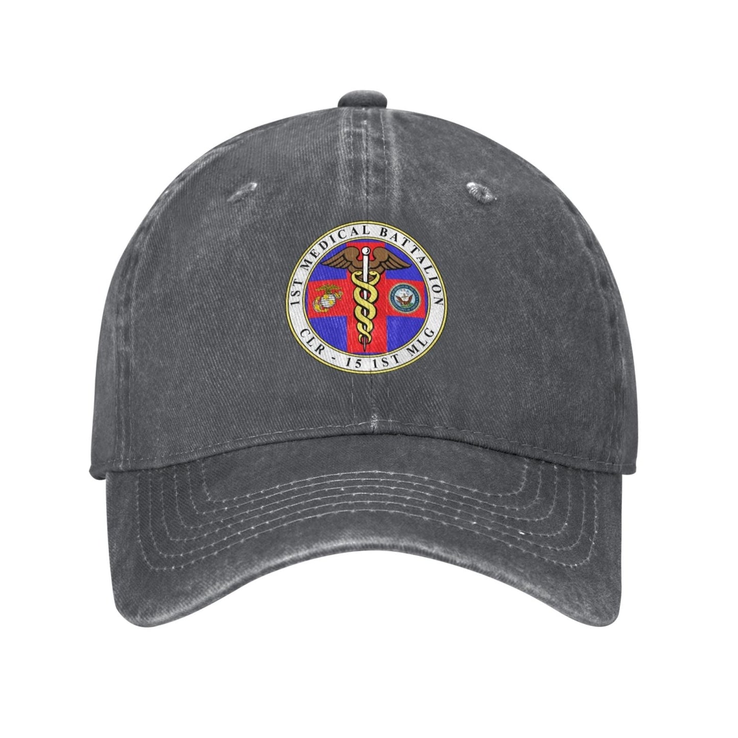 1st Medical Battalion (FtO) Printed unisex baseball cap adjustable cap veteran gift