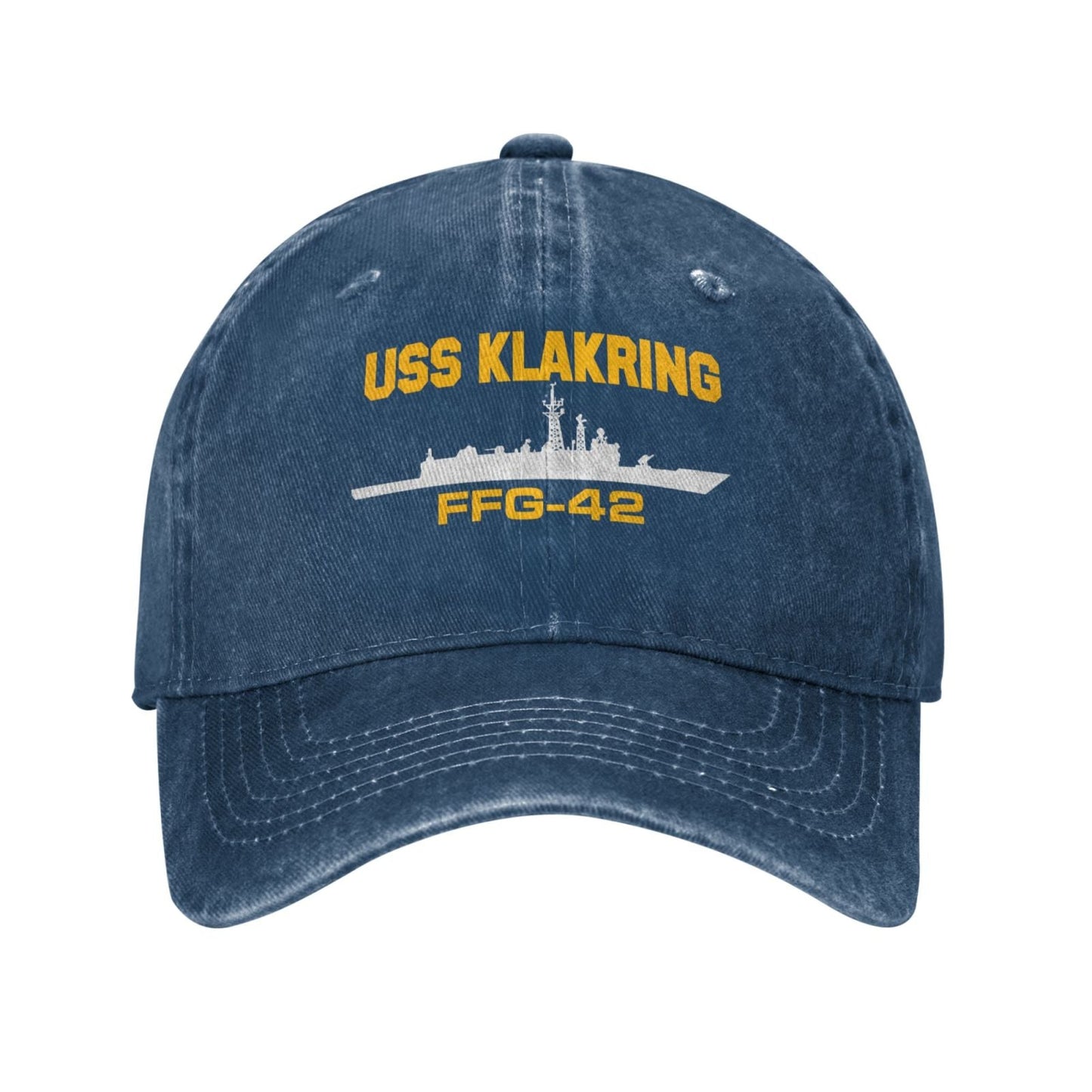 USS Klakring (FFG-42) Printed unisex baseball cap adjustable cap veteran gift