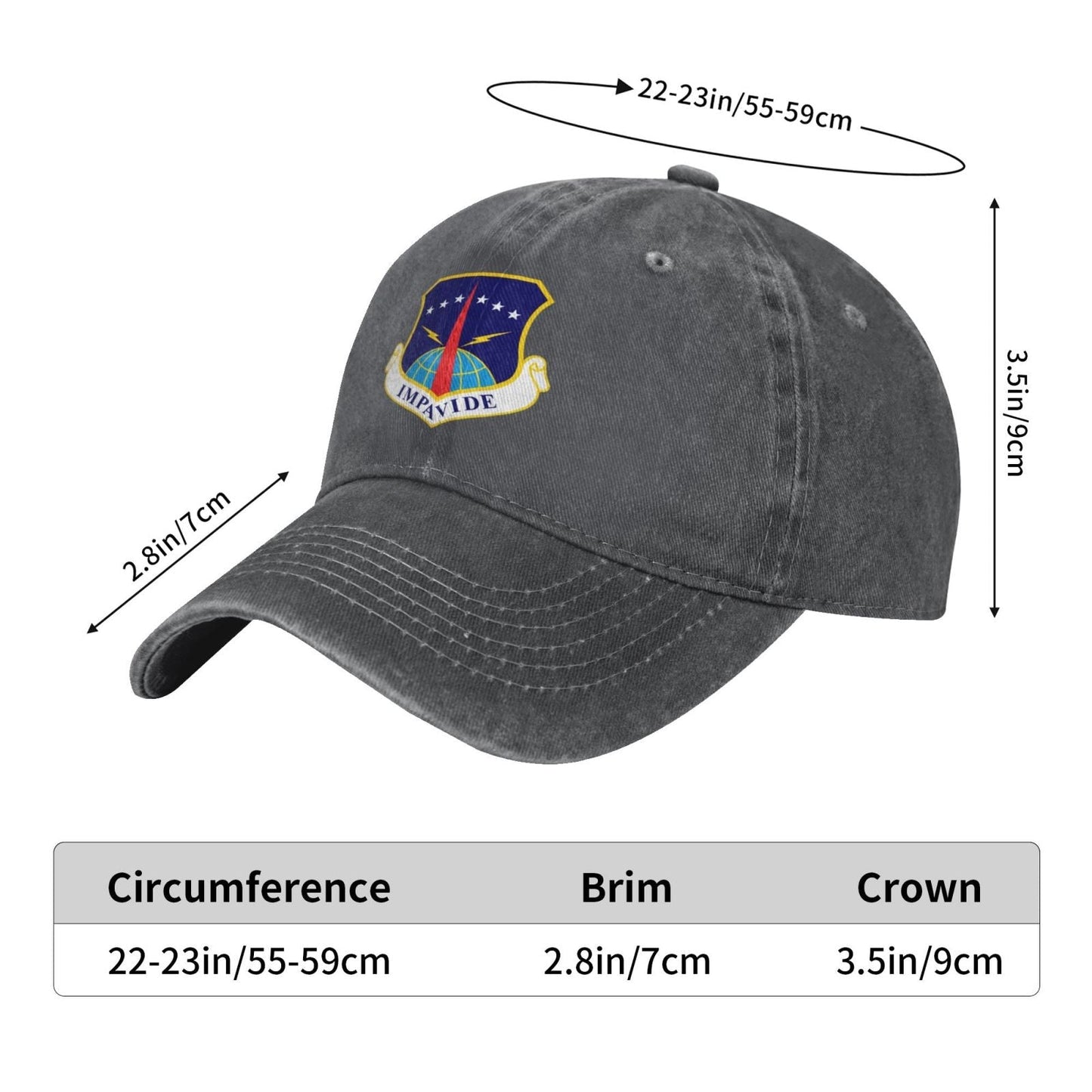 90th Space Wing Printing unisex baseball cap adjustable cap veteran gift
