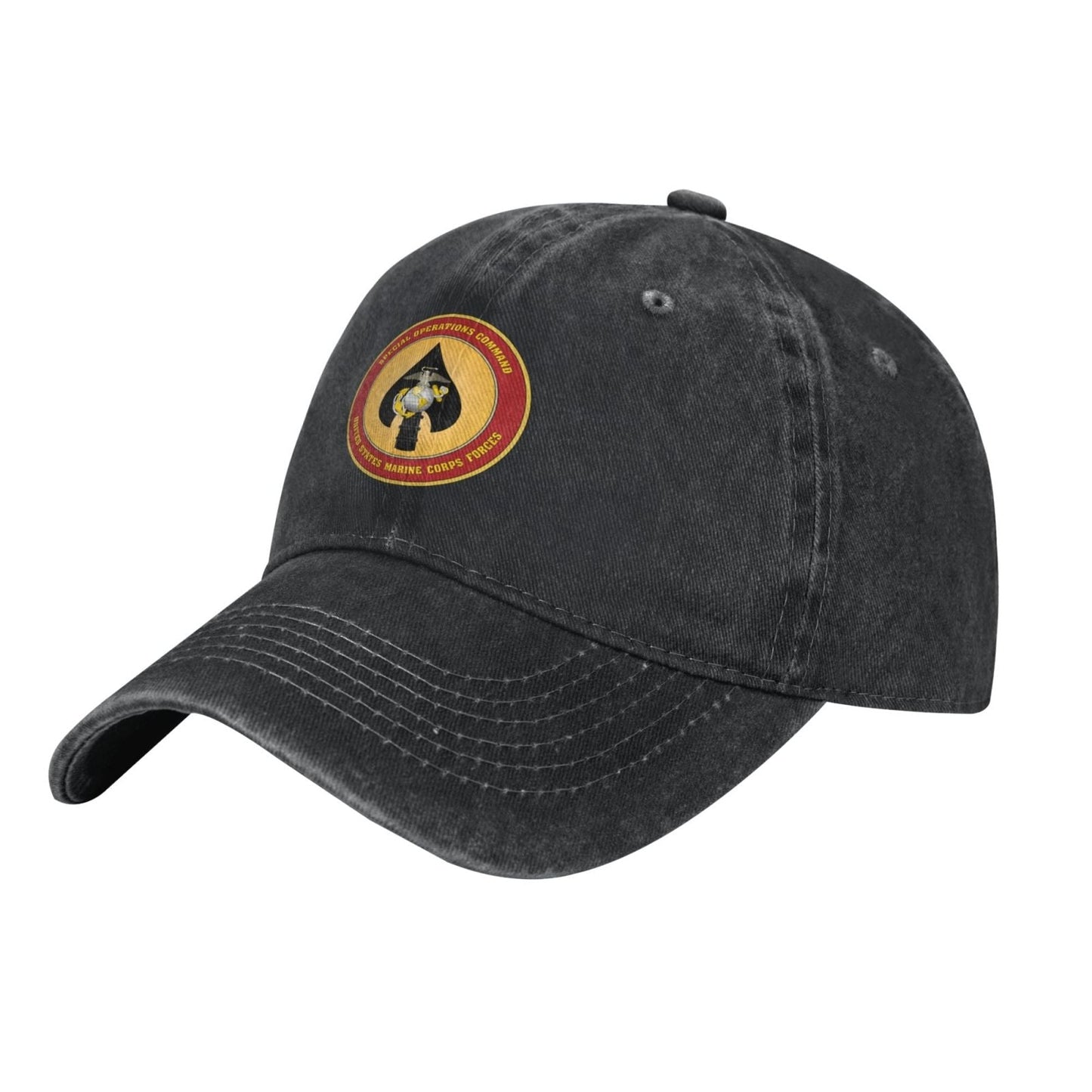 Seal Of Marine Corps Forces Special Operations Command (MARSOC) Printed unisex baseball cap adjustable cap veteran gift