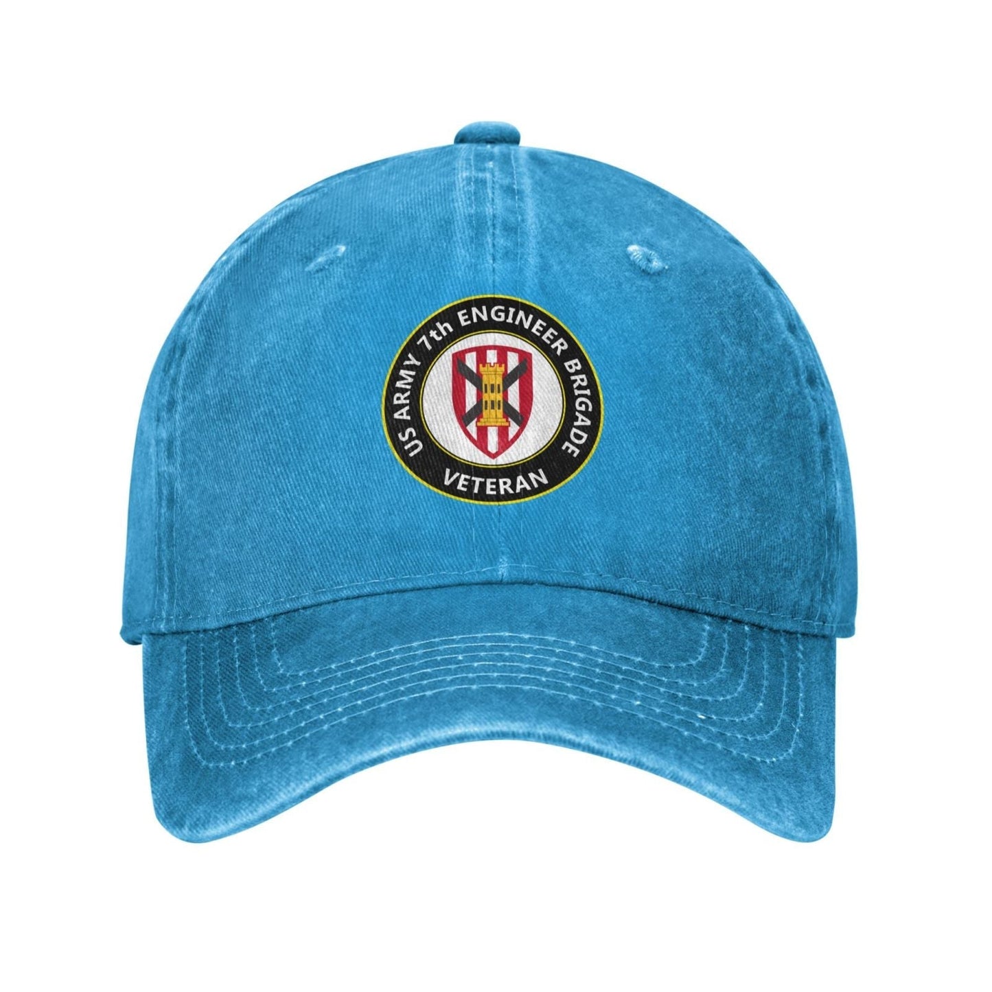 7th Engineer Brigade Printing unisex baseball cap adjustable hats veteran gift