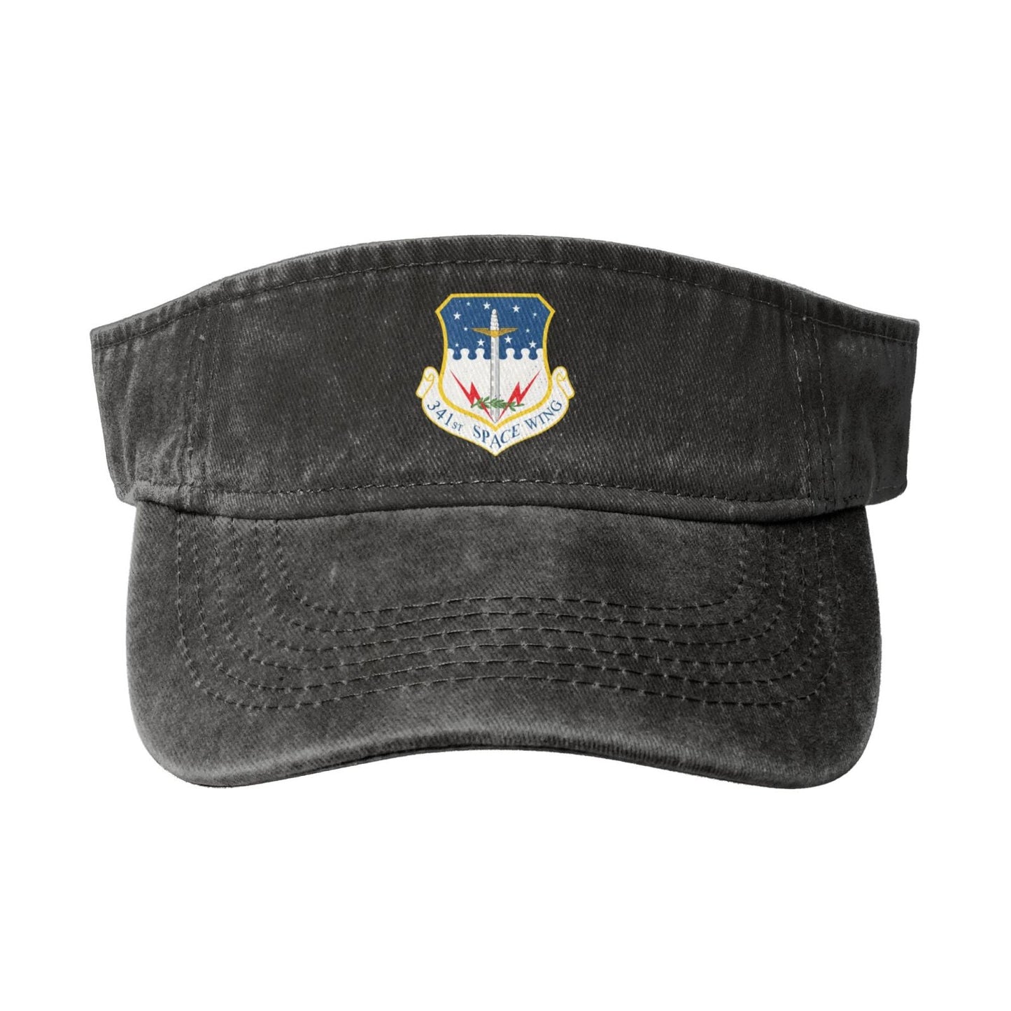 341st Space Wing Printing adjustable Empty Top Baseball Sun Cap unisex outdoor sport hat veterans gift